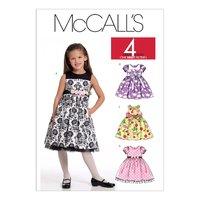 McCall\'s M5793 Children\'s/Girls\' Lined Dresses 378088