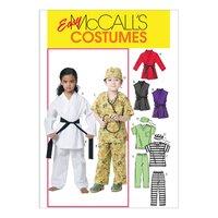 McCall\'s M6184 Children\'s/Boys\'/Girls\' Costumes 378250