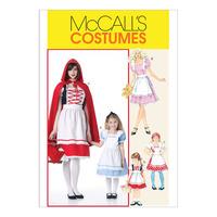 McCall\'s M6187 Misses\'/Children\'s/Girls\' Storybook Costumes 378254