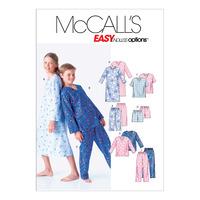 McCall\'s M6227 Boys\'/Girls\' Shirt, Tops, Shorts and Pants 378301