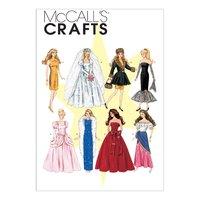 McCall\'s M6232 Fashion Doll Clothes 378306