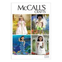 McCall\'s M6452 18 (46cm) Doll Costumes 378367