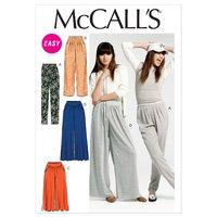 McCall\'s M6514 Misses\' Pants In 2 Lengths 378406