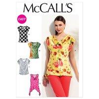 McCall\'s M6563 Misses\' Tops 37...