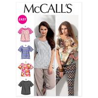 McCall\'s M6566 Misses\' Tops 37...