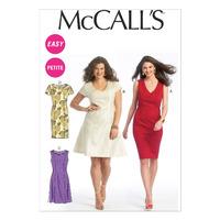 mccalls m6920 missesmiss petitewomenswomens petite dresses 378634