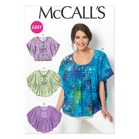 McCall\'s M6962 Misses\' Tops 37...
