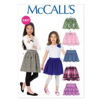 McCall\'s M6984 Children\'s/Girls\' Skirts 378736