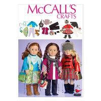 McCall\'s M7006 Clothes For 18 Doll 378755
