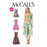 McCall\'s M7156 Misses\'/Miss Petite Dresses, Romper and Jumpsuit 379303