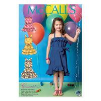 McCall\'s M7147 Children\'s/Girls\' Dresses and Belt 379325