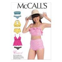 McCall\'s M7168 Misses\' Swimsuits 379364