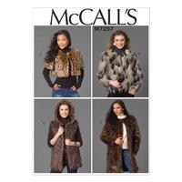 McCall\'s M7257 Misses\' Shrug, Jacket, Vest and Coat 380254