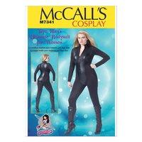 McCall\'s M7341 Women\'s Zippered Bodysuit by Yaya Han 380589