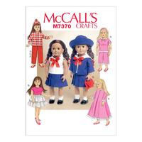 mccalls m7370 retro outfits for 18 doll 380671