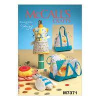 McCall\'s M7371 Mannequin, Purse, Flower and Bee-Shaped Pin Cushions 380672