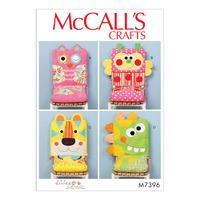 McCall\'s M7396 Animal-Motif Chair Covers and Seat Cushions 380726