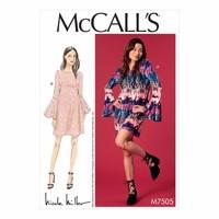 McCall\'s Pattern M7505 - Misses\' Trumpet Sleeve Dresses 388531