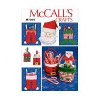 McCalls Crafts Easy Sewing Pattern 7304 Christmas Decorations