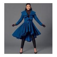 McCalls Ladies Sewing Pattern 7256 Coats & Jackets