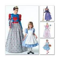 McCalls Girls Sewing Pattern 4948 Fairytale Costumes