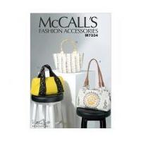 McCalls Accessories Easy Sewing Pattern 7334 Bags in Three Styles
