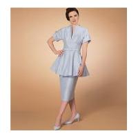 McCalls Ladies Sewing Pattern 7190 Vintage Style Tunic, Skirt & Belt