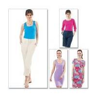 McCalls Ladies Easy Sewing Pattern 6355 Tops & Dresses