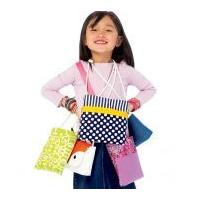 McCalls Girls Learn to Sew Easy Sewing Pattern 6997 Bags in 6 Styles