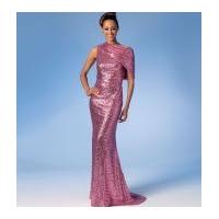 mccalls ladies sewing pattern 7047 formal evening gown dresses