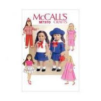 McCalls Craft Easy Sewing Pattern 7370 Retro Outfits