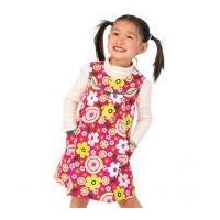 McCalls Girls Easy Sewing Pattern 6983 Pinafore Dresses