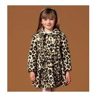 McCalls Childrens Sewing Pattern 7013 Coats & Belt