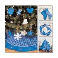 McCalls Crafts Easy Sewing Pattern 3777 Christmas Decorations