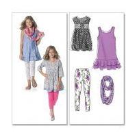 McCalls Sewing Pattern 6275 Girls Casual Wear