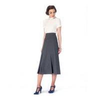mccalls ladies sewing pattern 6993 vintage style skirts belt
