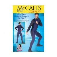 McCalls Mens Easy Sewing Pattern 7340 Zippered Bodysuit