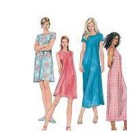 McCalls Ladies Sewing Pattern 6102 Dress In 2 Lengths with Cup Sizes