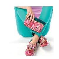McCalls Ladies Sewing Pattern 6715 Slippers, Jewellery Pouch, Zipper Bags & Jewellery Case