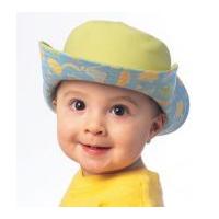 mccalls baby toddlers easy sewing pattern 6976 summer hats