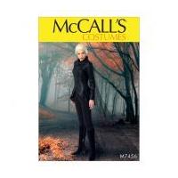 McCalls Ladies Sewing Pattern 7456 Seamed Jacket, Stirrup Leggings & Cape