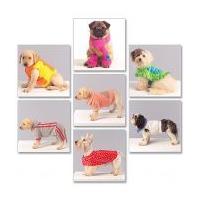 McCalls Pets Easy Sewing Pattern 5776 Dog Coats, Scarf & Leg Warmers