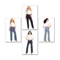 McCalls Ladies Sewing Pattern 5894 Jeans Pants Trousers