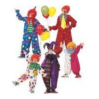 McCalls Family Unisex Easy Sewing Pattern 6142 Clown Costumes