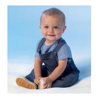 mccalls toddlers sewing pattern 7038 top overalls pinafore dress