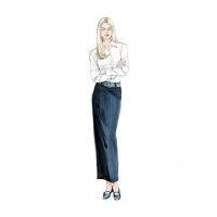 mccalls ladies easy sewing pattern 3830 pencil skirts in 5 lengths