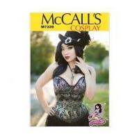 mccalls ladies sewing pattern 7339 overbust or underbust corsets