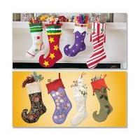 McCalls Crafts Easy Sewing Pattern 2991 Christmas Stockings