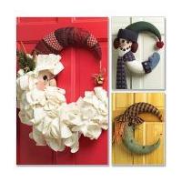 McCalls Homeware Easy Sewing Pattern 5205 Christmas Decorations