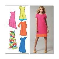 McCalls Ladies Easy Sewing Pattern 6465 Loose Fit Summer Dresses